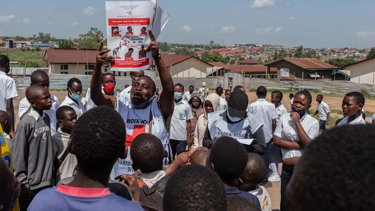 FOTO: Sosialisasi Pencegahan Ebola Diperluas di Kongo