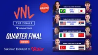 Mulai 13-14 Juli, Saksikan Live Streaming Quarterfinal Women’s VNL 2022 di Vidio