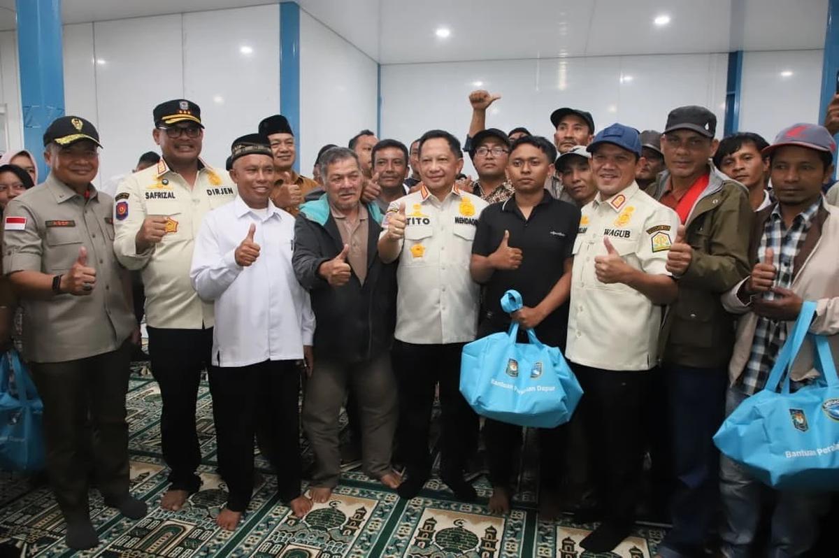 Kasatgas PRR Tito Karnavian Saluran Bantuan di Bener Meriah