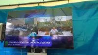 Sidang lanjutan kasus pembunuhan Brigadir J dengan terdakwa Bharada E digelar di Pengadilan Negeri Jakarta Selatan. (Liputan6.com/Ady Anugrahadi)