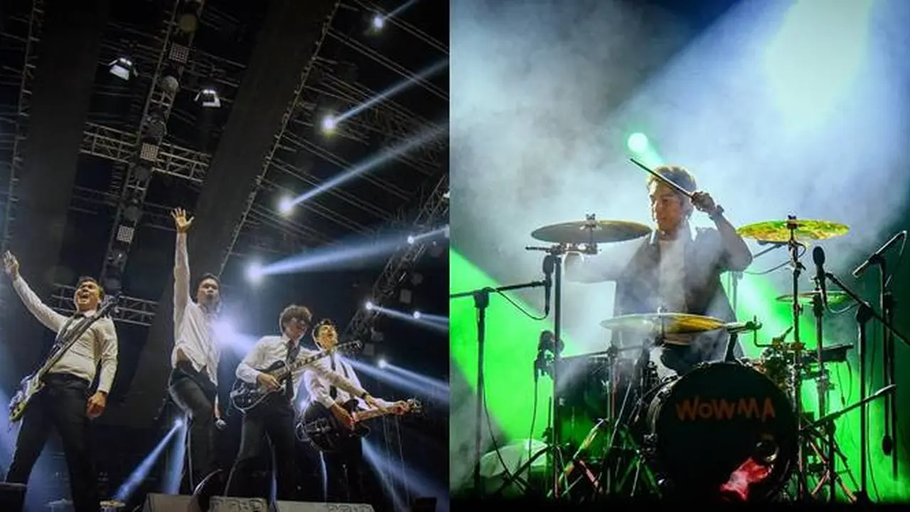7 Potret El Rumi di Pestapora 2023, Jadi Drummer The Changcuters
