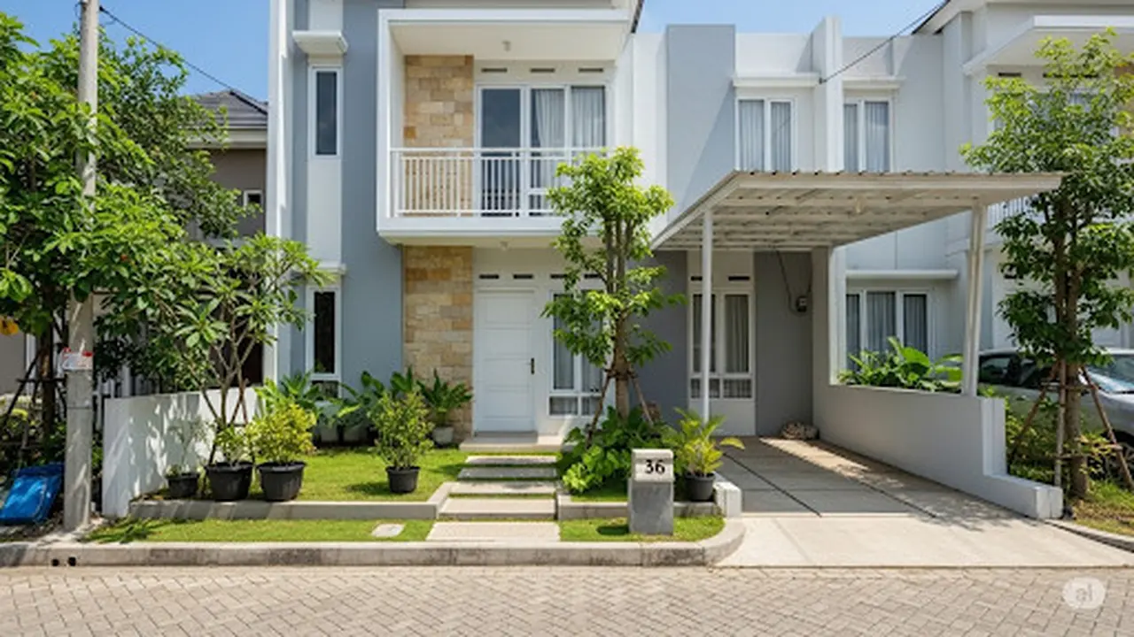 Rumah Sederhana 2 Lantai Type 36