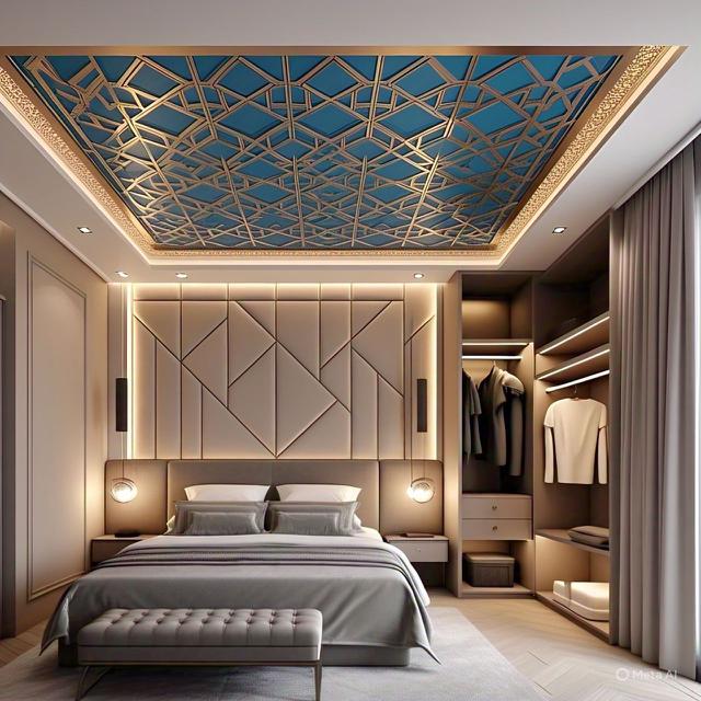 15 Inspirasi Desain Plafon Kamar Tidur 3x3, Berikan Keindahan di Langit ...
