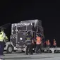 Proses loading kargo WSBK Mandalika 2023 di Bandara Lombok. (Istimewa)