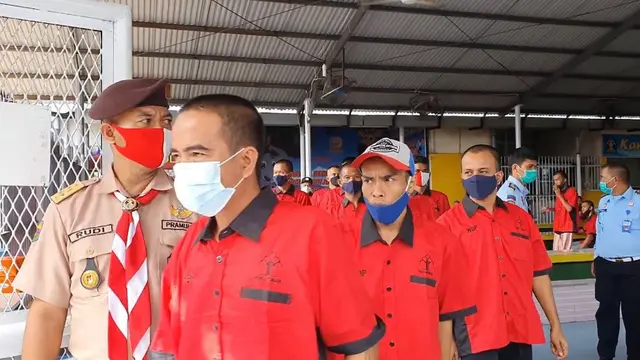 Vaksinasi Napi di Sumut