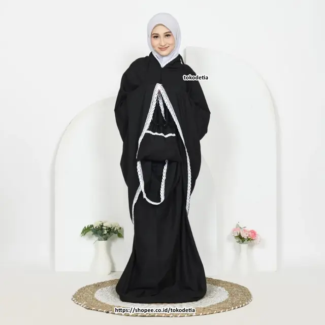 Mukena Katun Micro Polos 