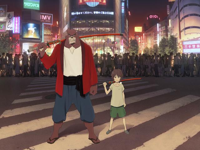 Get Wallpaper Anime The Boy And The Beast Angkat Hubungan Guru Murid Beda Alam Desktop Wallpaper