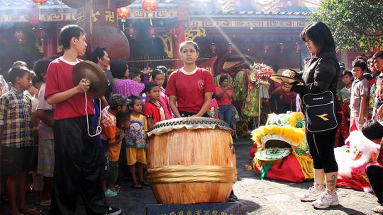 Perayaan Imlek di Eng An Kiong, Malang 