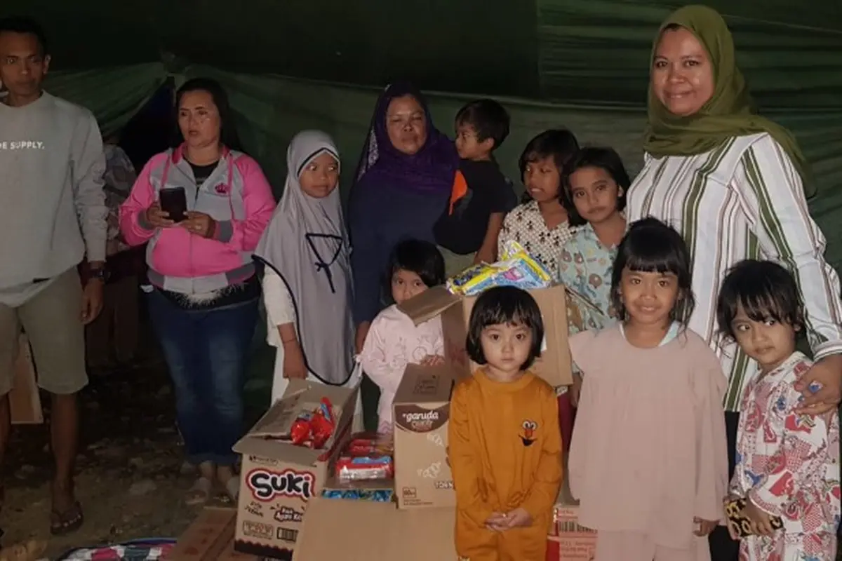Anak Korban Gempa Cianjur