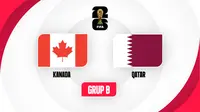 Kanada vs Qatar di Piala Dunia 2026. (KLY)
