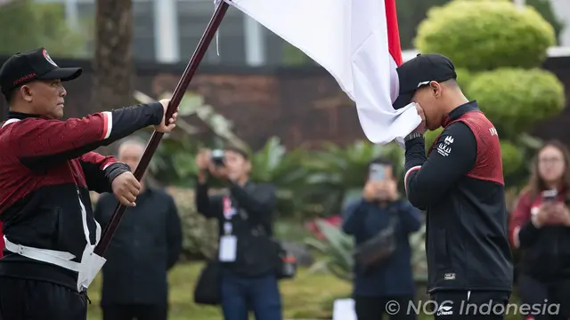 Pengukuhan Kontingen Indonesia untuk SEA Games 2023