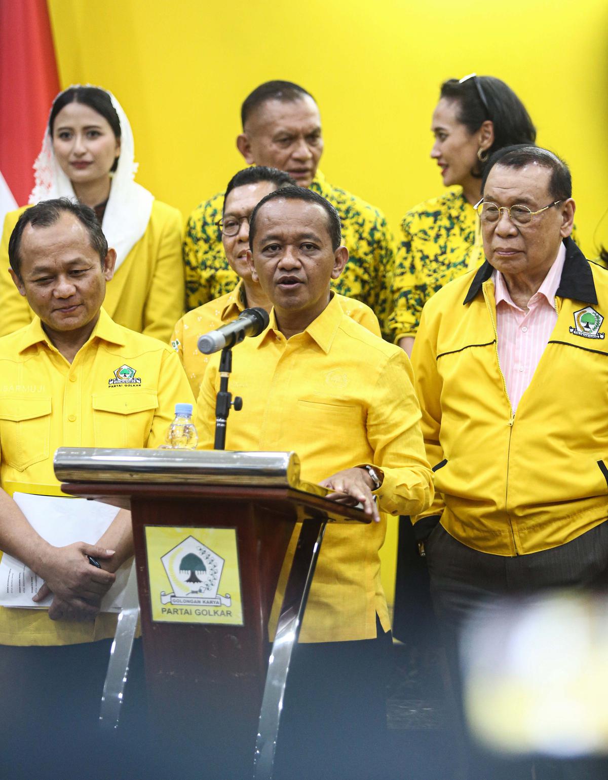 Bahlil Lahadalia umumkan kepengurusan baru Partai Golkar