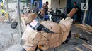 Mereka yang memaksa mudik menggunakan sepeda motor beralasan karena tidak ada pilihan lain. Atau agar di kampung halaman bisa melakukan mobilisasi menggunakan kendaraan roda dua itu. (Liputan6.com/Angga Yuniar)