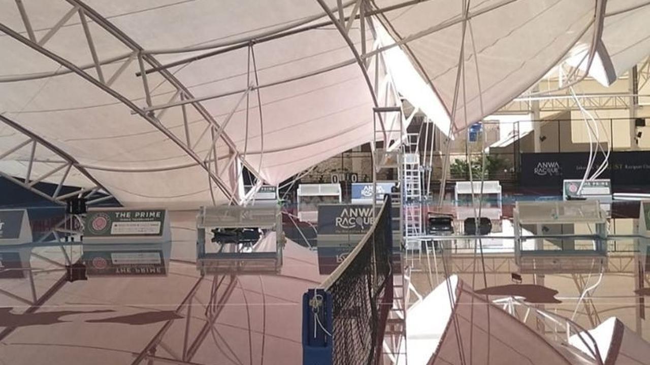 Fakta Mengejutkan: Atap Lapangan Padel Anwa Racquet Club Ambruk Akibat Struktur Tak Kuat Tahan Hujan