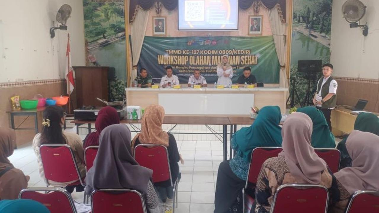 Kolaborasi Pemkab dan TNI Sukseskan TMMD 2026 Kediri, Pacu Pembangunan dan Penurunan Stunting