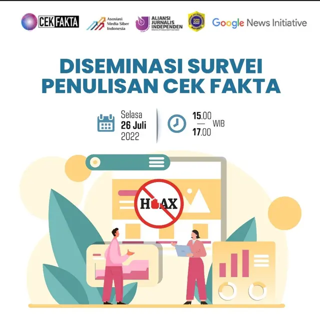 Diseminasi Survei Penulisan Cek Fakta