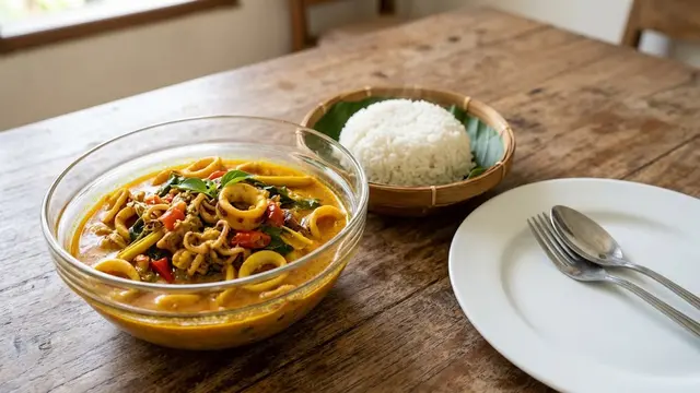 Cumi Masak Kuning