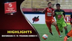 Video highlights TSC 2016 antara Bhayangkara FC vs Pusamania Borneo FC yang berakhir dengan skor 2-1 di Stadion Delta Sidoarjo.