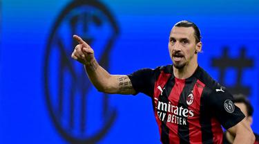 Zlatan Ibrahimovic Bawa AC Milan Taklukan Inter Milan di Derby Della Madonnina