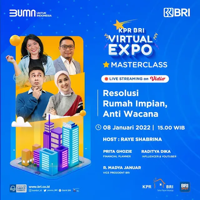 Masterclass KPR BRI Virtual Expo