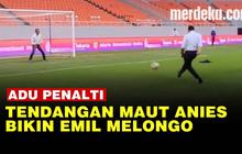 VIDEO: Menang 1-0, Anies Baswedan Bobol Gawang Ridwan Kamil saat Adu Penalti di JIS