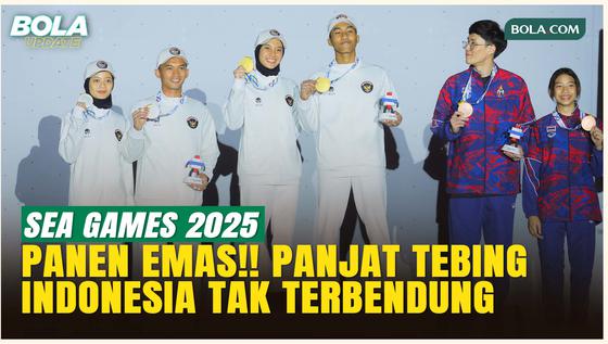 Indonesia Kuasai Nomor Speed Panjat Tebing, Kawinkan Emas dan Perak SEA Games 2025!