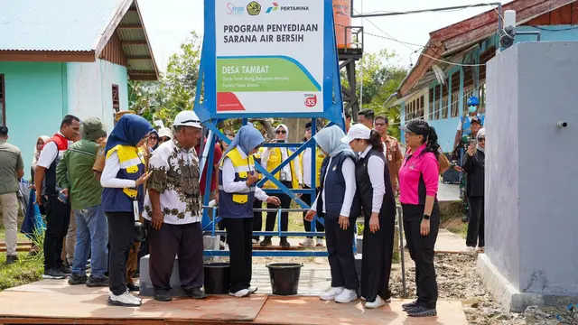 Hari Air Sedunia: Pertamina Hadirkan Akses Air Bersih dari Papua hingga Wilayah Bencana di Sumatra