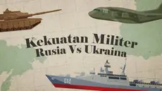 Perang Rusia dan Ukraina akhirnya pecah. Bagaimana sebenarnya perbandingan kekuatan militer kedua negara tersebut?
