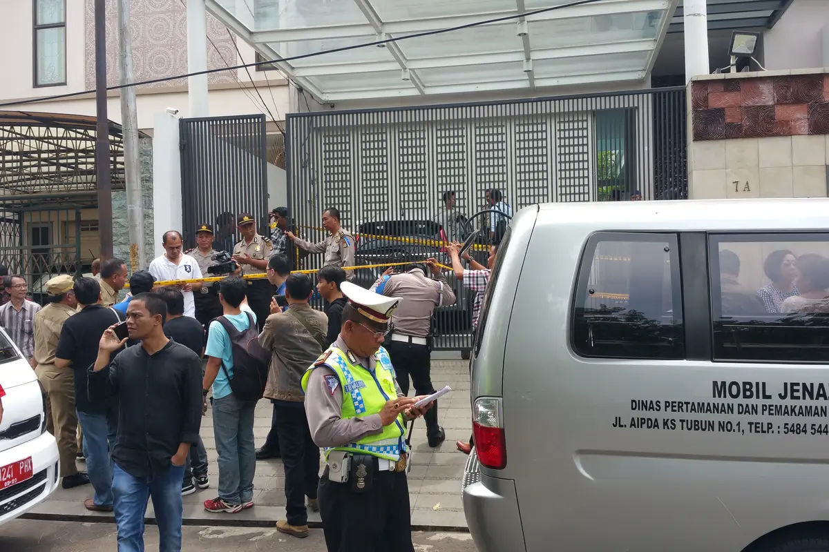 TKP perampokan sadis di Pulomas, Jakarta Timur