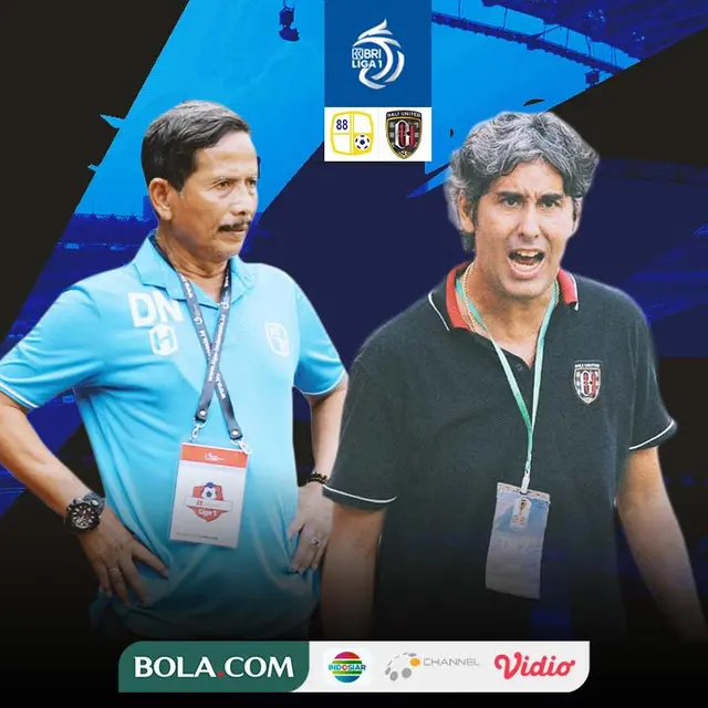 BRI Liga 1 - Duel Pelatih - Barito Putera Vs Bali United