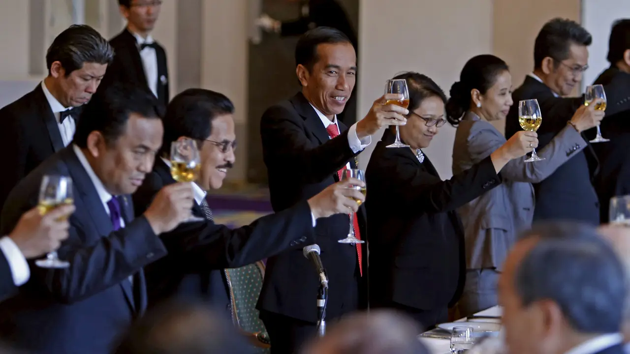 Presiden Joko Widodo Temui Pebisnis Negeri Matahari Terbit