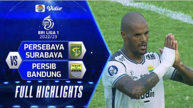 Cover thumbnail Highlights BRI Liga 1 2022/2023, Persebaya Surabaya Vs Persib Bandung (Indosiar).