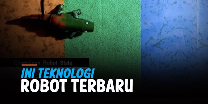 VIDEO: Hebat! Kini Robot dapat Berubah Seperti Bunglon