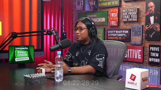 Deddy Corbuzier tentang jabatan Menpora (Foto: Screenshot YouTube/Deddy Corbuzier)