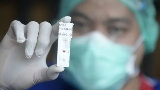 Ilustrasi rapid test Covid-19 (Istimewa)