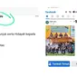 Tangkapan layar unggahan Aipda HR di Facebooknya (Liputan6.com/Istimewa)