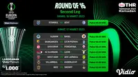 Saksikan Live Streaming Liga Konferensi Eropa 2022/23 16 Besar Leg 2, 16-17 Maret di Vidio : Istanbul Basaksehir vs Gent