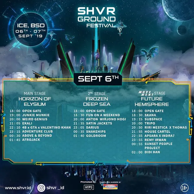SHVR Ground Fesstival 2019 Day 1.