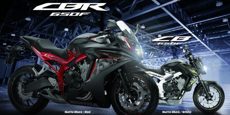 Harga Honda CBR650F dan CB650F dengan Tampilan Baru Berita