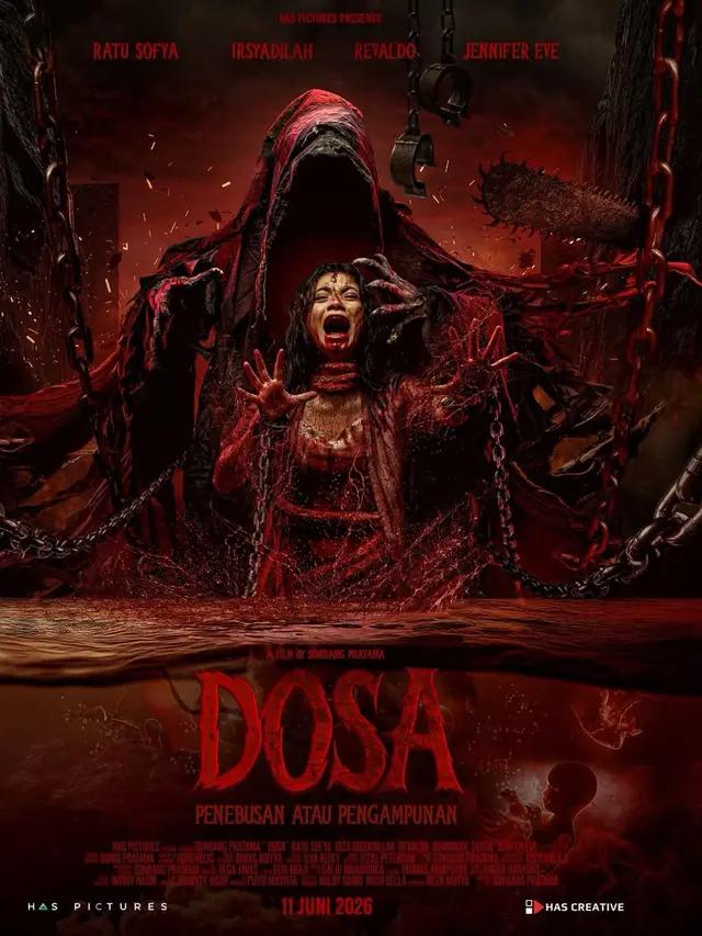 Poster film Dosa: Penebusan atau Pengampunan. (Foto: Dok. HAS Pictures)