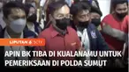 Setelah 2 hari menjalani pemeriksaan di Bareskrim Mabes Polri, Jakarta, gembong judi online Apin BK alias Jonni, Senin (17/10) petang, tiba di Bandara Internasional Kualanamu, untuk menjalani pemeriksaan lanjutan di Polda Sumatera Utara.