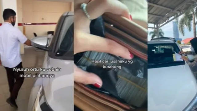 Gadis 21 tahun beli mobil