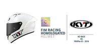 Helm KYT lolos homologasi MotoGP. (FIM)