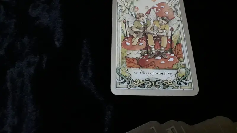 Three of Wands, kartu yang terbuka dalam Tarot Hari Ini Sabtu, 22 September 2018. (Foto: Elisabet Kusumodewi)