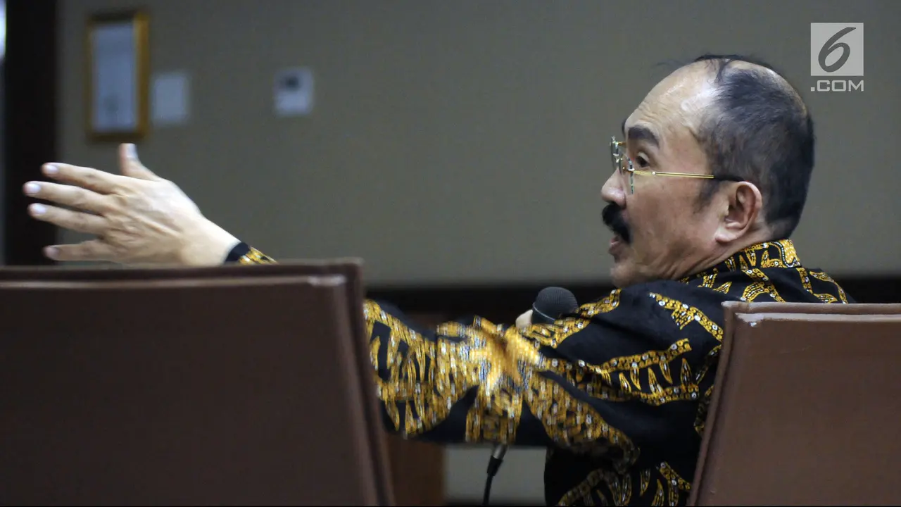 Fredrich Yunadi Jalani Sidang Pemeriksaan Terdakwa