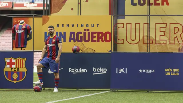 Sergio Aguero, Barcelona