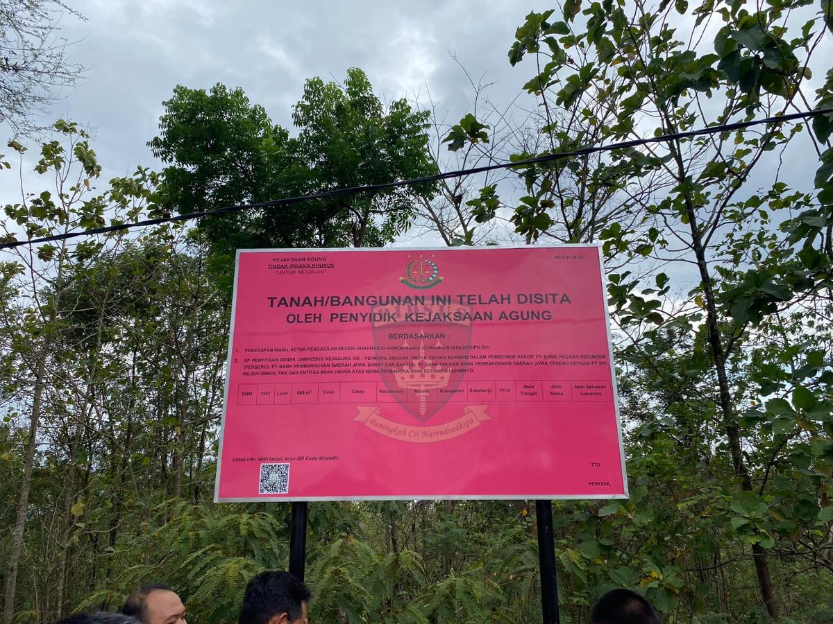 Kejagung Sita Aset Tanah Iwan Setiawan Terkait Kasus Sritex