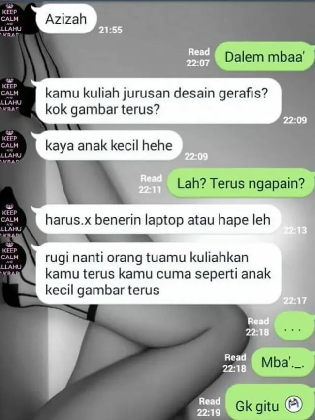 6 Chat Tanya Seputar Kuliah Ini Sering Terjadi, Endingnya Bikin Gagal Paham