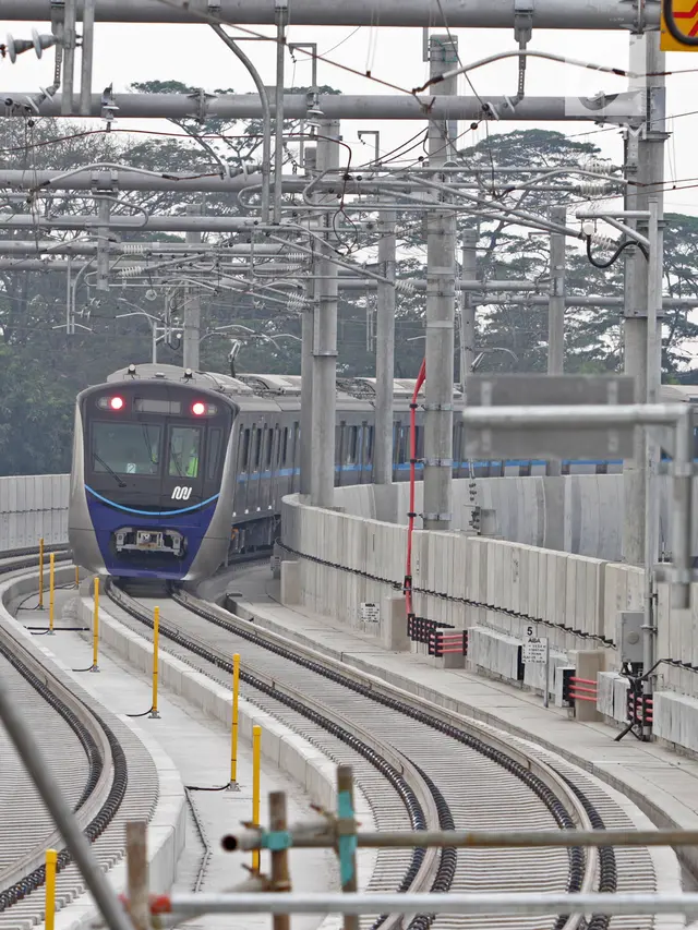 Fase 1 MRT Mencapai 96 Persen