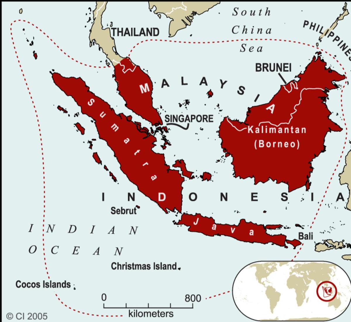 Peta Indonesia